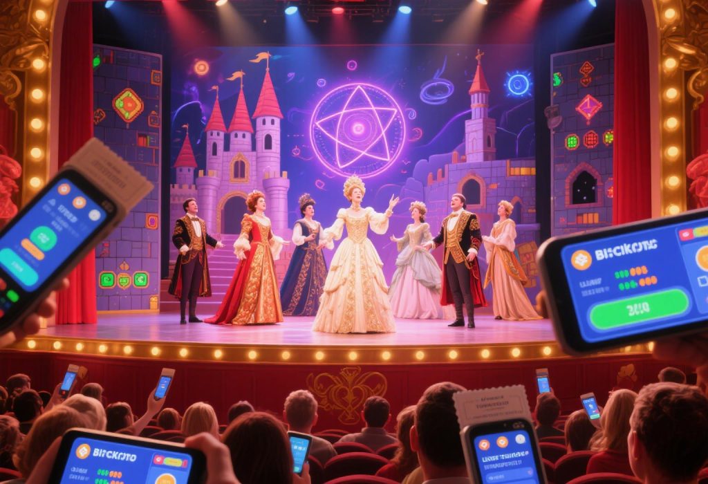Gamified Opera: Blockchain Ticketing and Dynamic Librettos